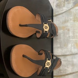 Blue Tommy Hilfiger sandals